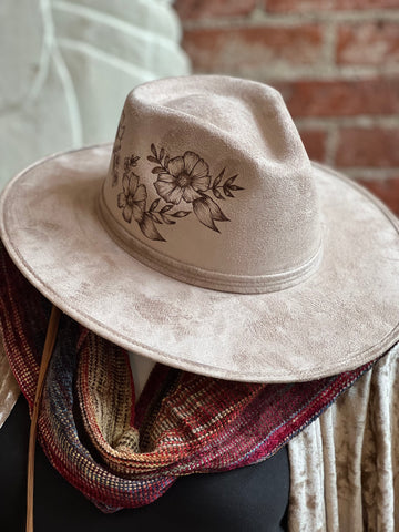 Etched Wool Hat