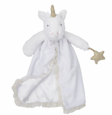 Mud Pie Baby Shimmer Skirted Lovies - Unicorn