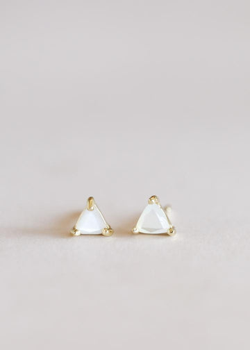 Mother of Pearl Stud Earrings