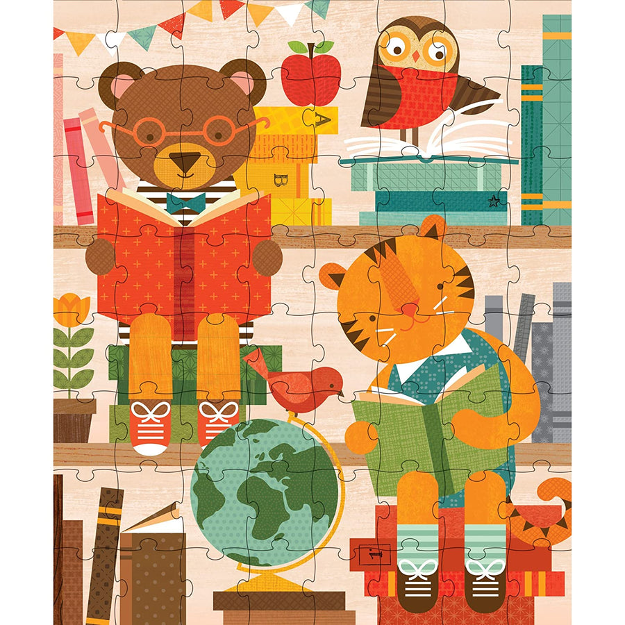 Petit Collage Puzzle+ Coin Bank STORY TIME