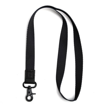 Thread Wallet Lanyard BLACK