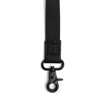 Thread Wallet Wrist Lanyard BLACK