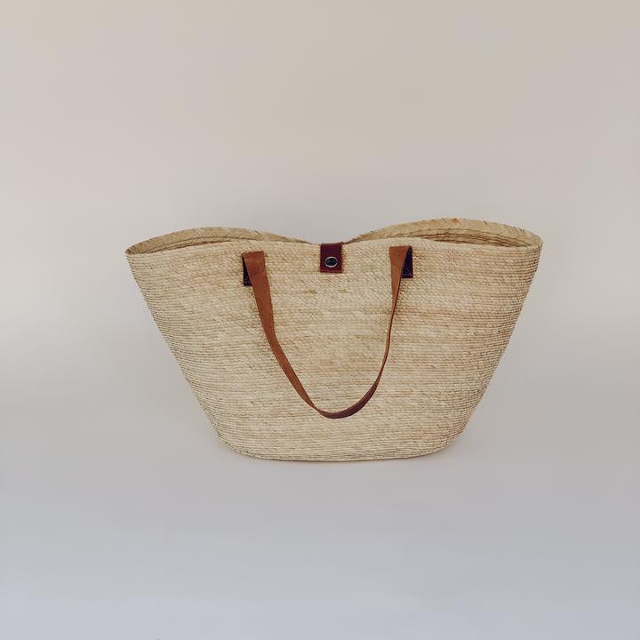 Sierra Straw Market Tote