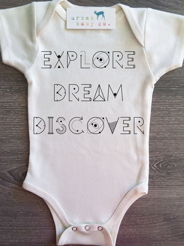 Explore Dream Discover Onesie