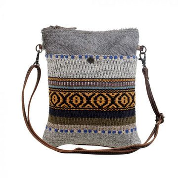 Myra Tribal Pattern Small Crossbody Bag