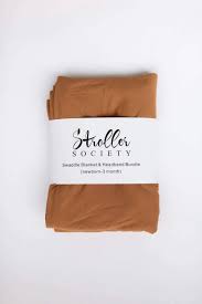 Swaddle blanket & hat bundle